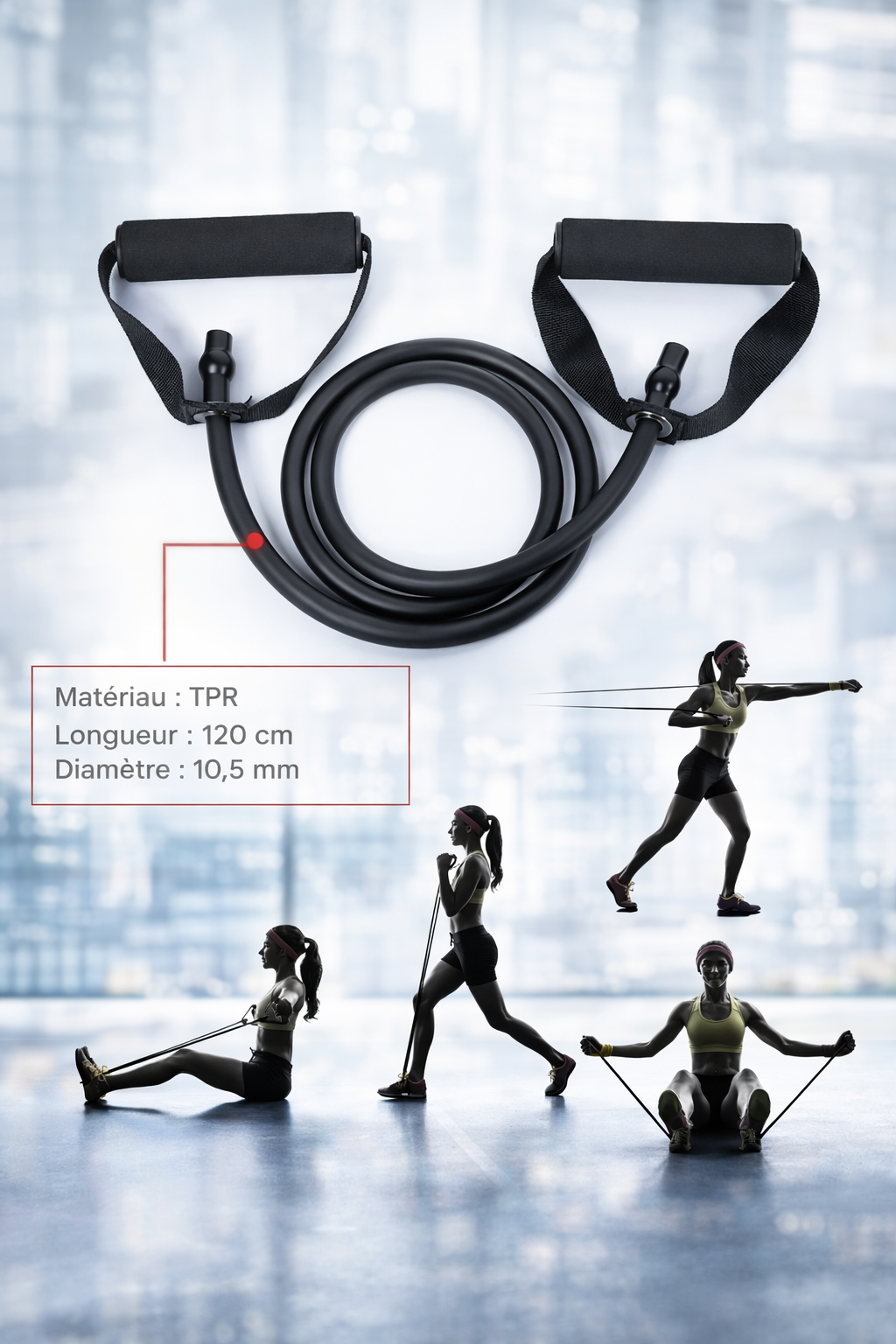 FitResist™ – Bandes élastiques d'entrainement