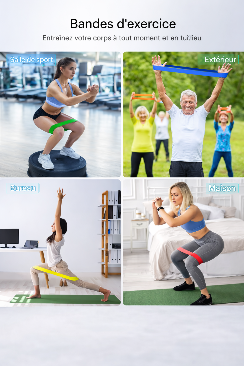 FlexElastic™ – Bandes de Résistance TPE