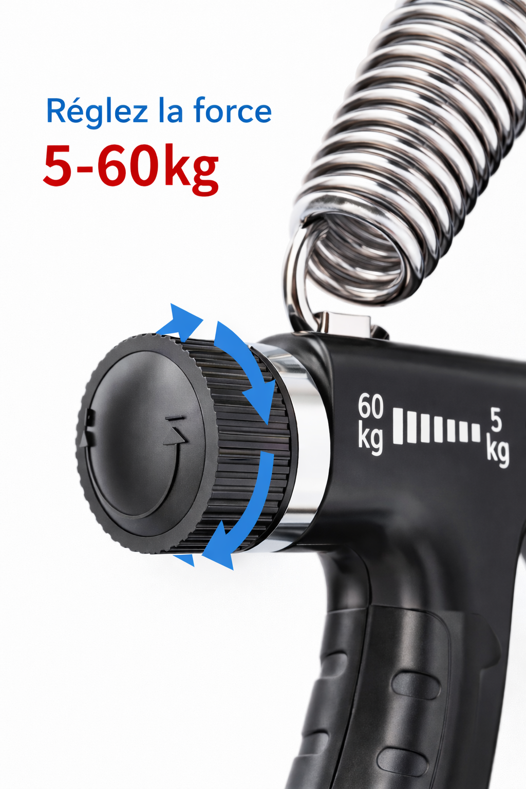 ForceGrip™ – Pince Réglable de Renforcement Musculaire