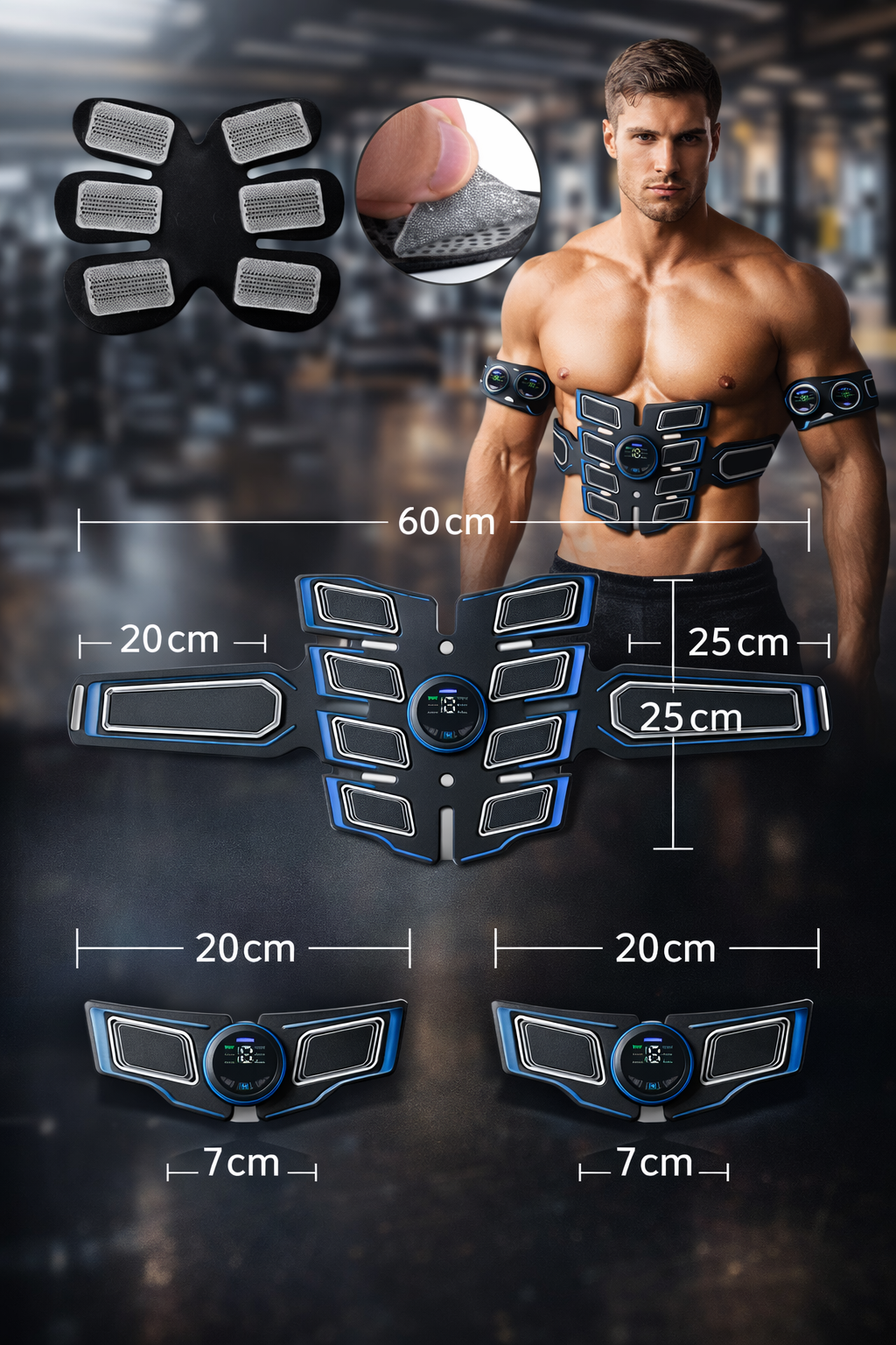 MuscleZen™ – Stimulateur Musculaire EMS