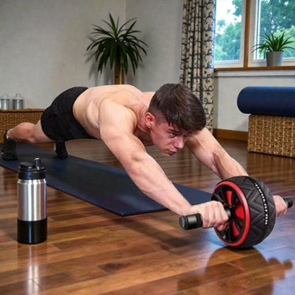 AbForce™ – Rouleau Abdominal Antidérapant