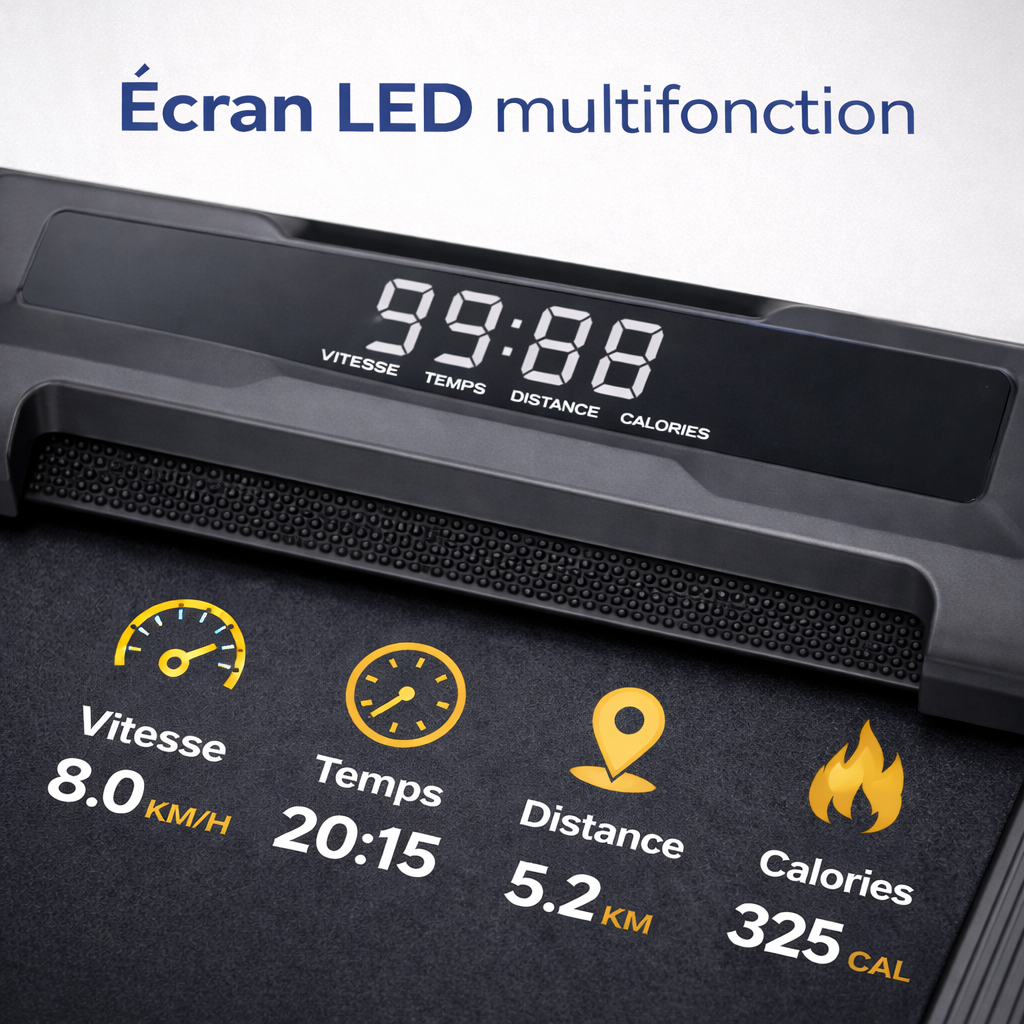 RunZen™ – Tapis Roulant Électrique