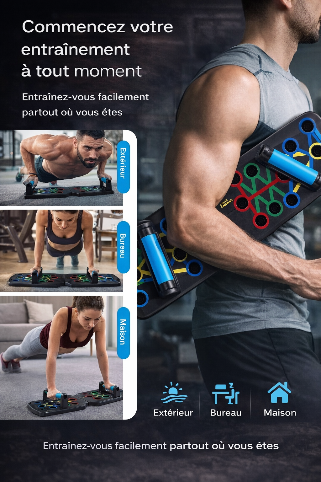 SmartPush™ – Planche de Poussée Intelligente