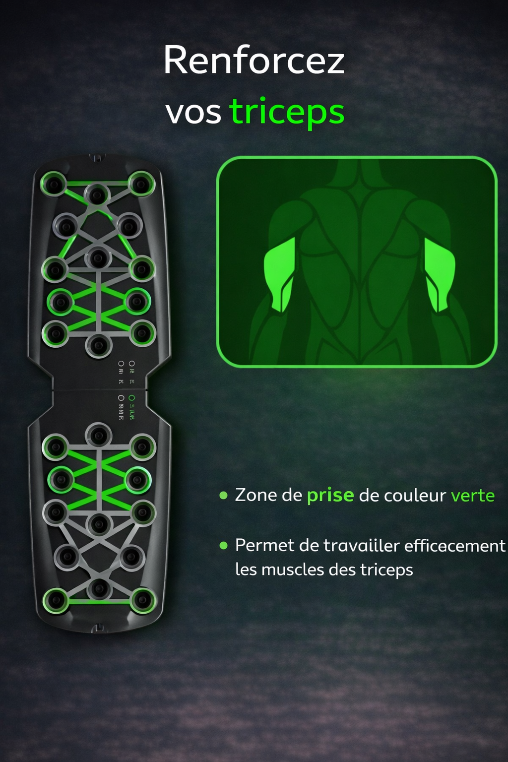 SmartPush™ – Planche de Poussée Intelligente