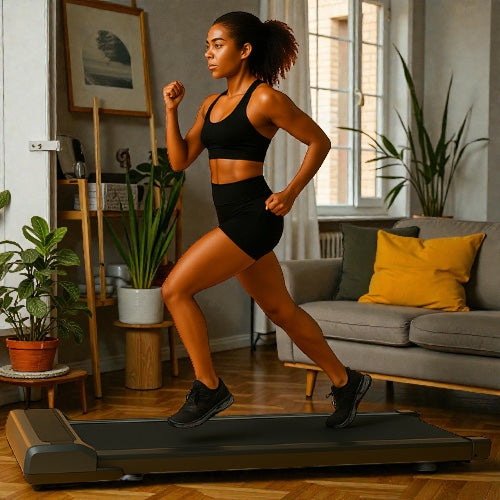 RunZen™ – Tapis Roulant Électrique Pliable Intelligent