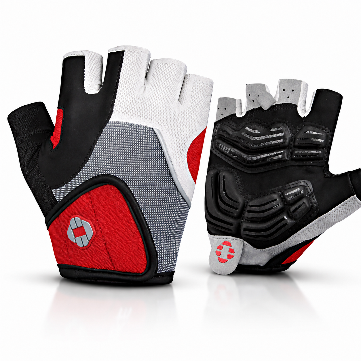 Gants cyclisme gel antichoc respirants route VTT - VeloFlex Thavine