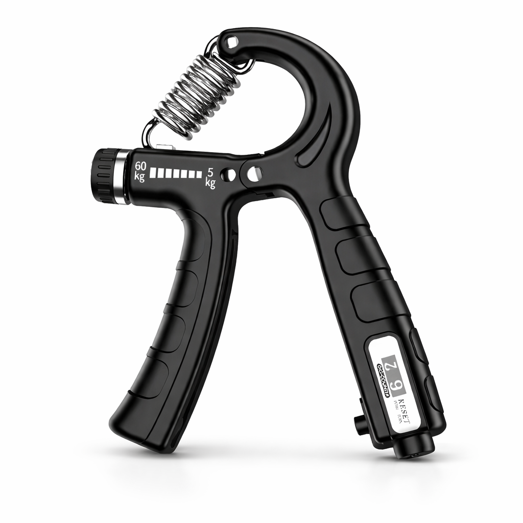Pince musculation réglable 5-60kg renforcement - ForceGrip Thavine